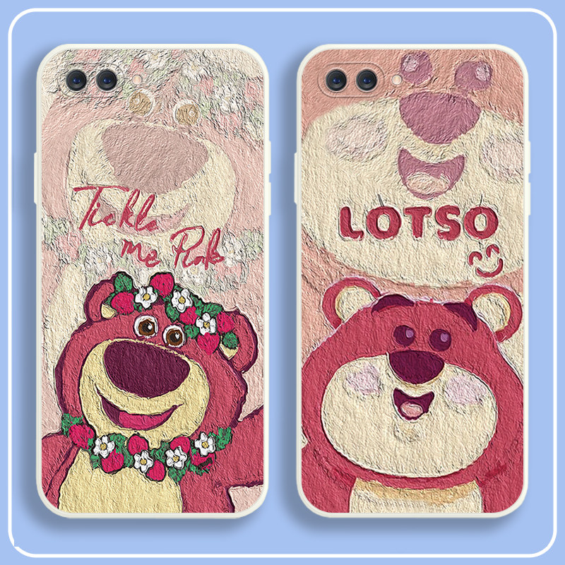 草莓熊oppoa5手机壳油画0pp0a5保护套pbam00超萌opopa5镜头全包pbbm30