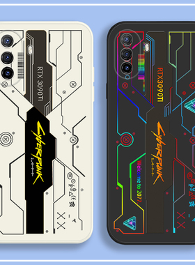 适用于 2077赛博朋克华为畅享50手机壳9e畅享10/10e/20pro防摔10plus/20se保护套20p畅想z全包10s潮男9plus软