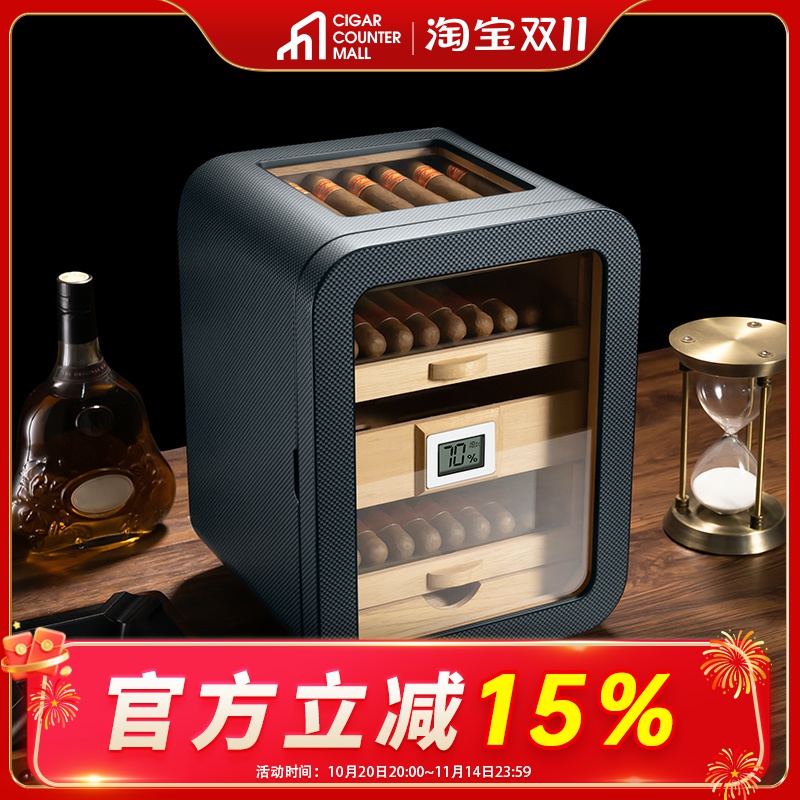 CIGARLOONG架龙雪茄盒湿度计装饰