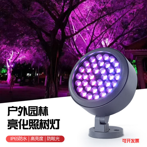 DMX512外控RGBW防眩投光灯射灯