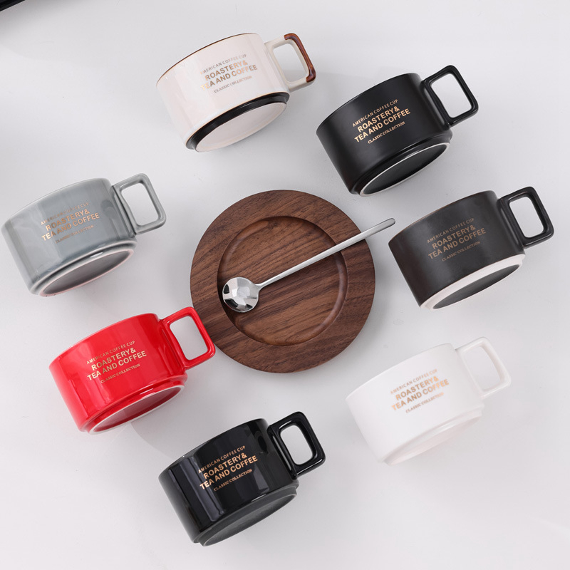 汉唐元玺咖啡杯实木杯托耐高温