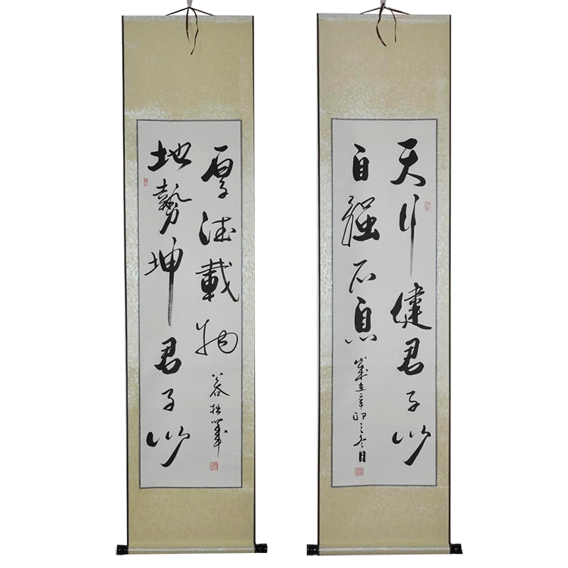 禅意书法天行健浩贤堂名家字画