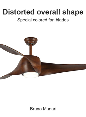 Flower Ones高端中古风扇灯 2025年新款复古静音客厅餐厅一体吊扇