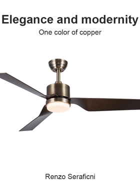 Flower Ones北欧吊扇灯客厅餐厅变频静音遥控2025新款电风扇吊灯