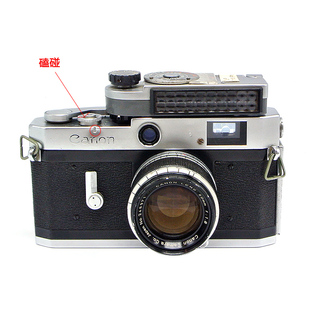 1.8 带50 L39联动对焦 CANON 镜头带测光表 P旁轴相机 使用或收藏