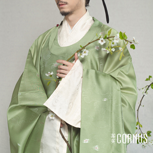 茱萸CORNUS│ 临水照花 织金纱汉服布料原创面料【上架时间待定】