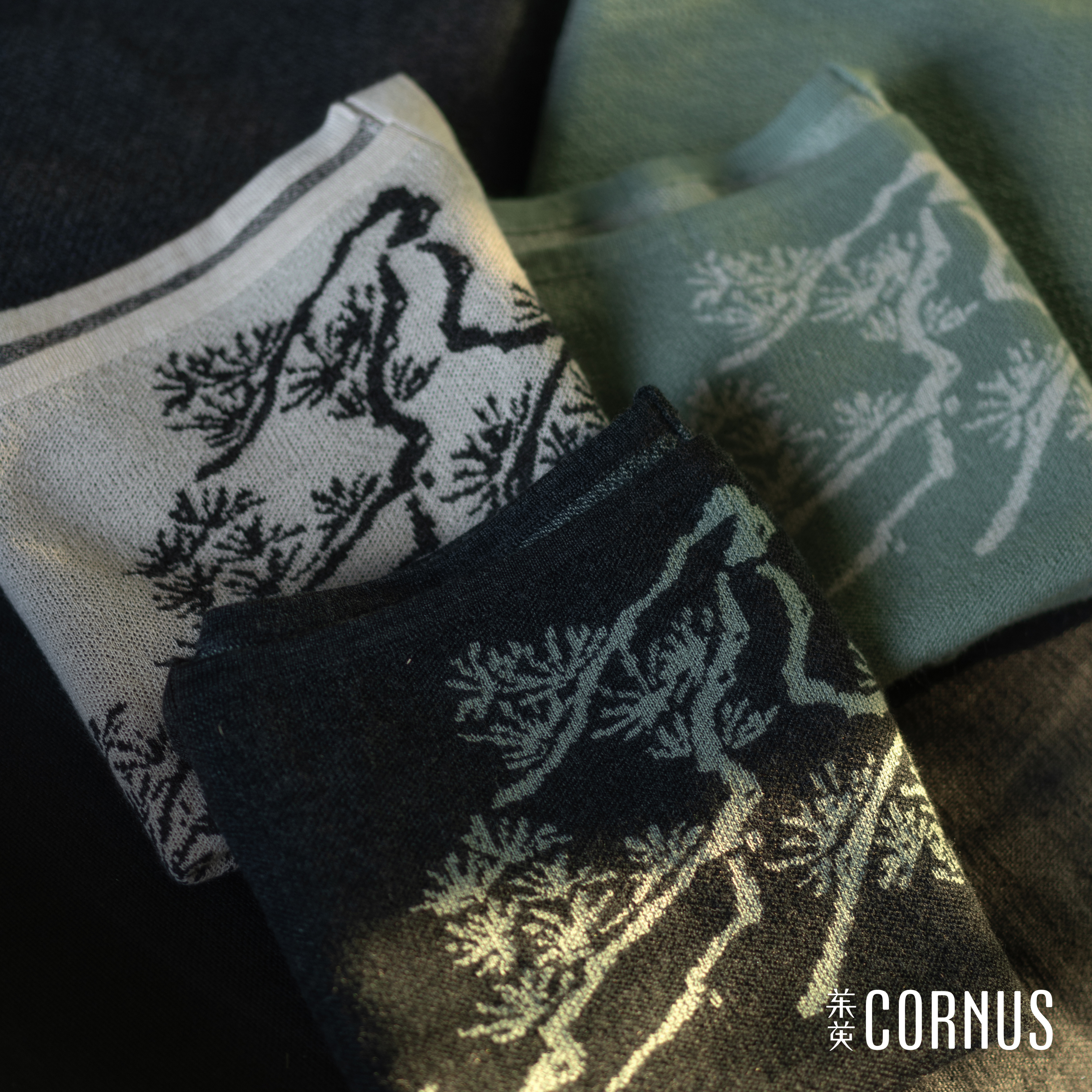 茱萸CORNUS国风显瘦针织套装