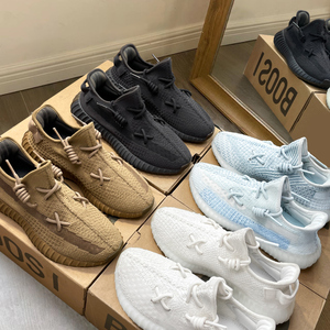 广椰子350官网旗舰店男鞋2025新款OG YEEZY春季透气运动休闲鞋女