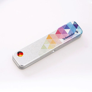 德国施耐德大金属笔盒文具简约收纳铅笔盒（仅笔盒，无笔）