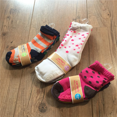地板袜中腰春秋冬季防滑儿童袜子
