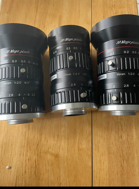 MORITEX 茉莉特16mm工业镜头500万像素 2/3 F1.4 C口ML-C1602MP2