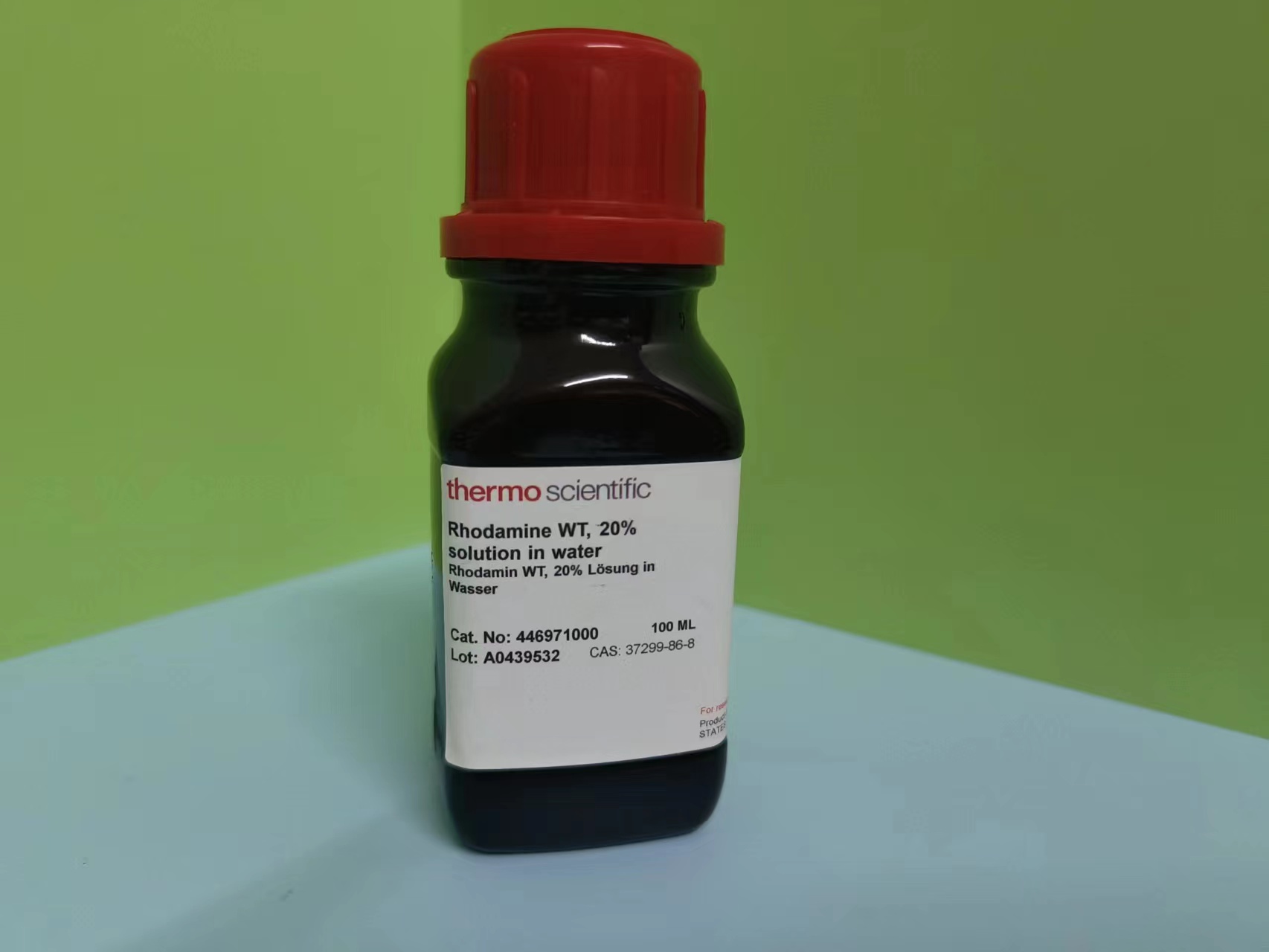 原装进口  ACROS  罗丹明 WT,20% 水溶液 100ML 赛默飞世尔