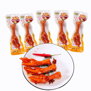 啃肯爽多味鸡爪香辣鸭爪脆皮鸡爪山椒凤爪休闲网红解馋小零食