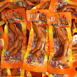 肯爽香辣鸭掌特辣鸭爪卤制熟食鸭脚江西抚州零食小吃特产32g