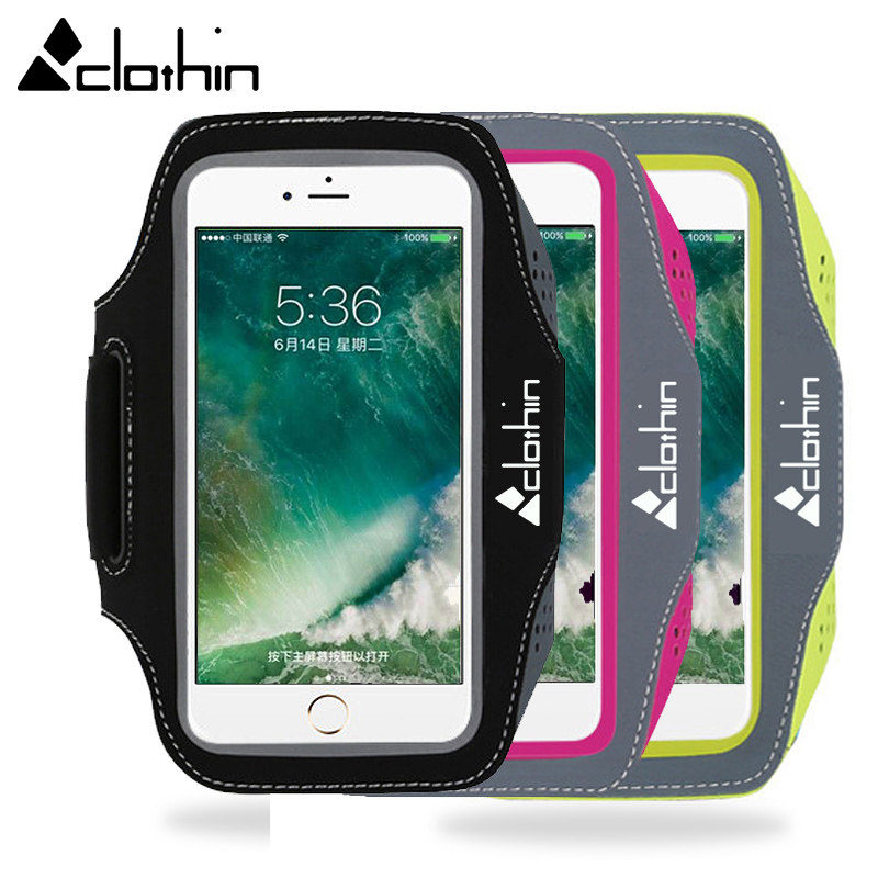 RUNNING PHONE ARM BAG SPORTS ARM BAG APPLE 7PLUS ARMBAND 6 MEN AND WOMEN ARM SLEEVE ARM BAG MOBILE PHONE BAG WRIST BAG