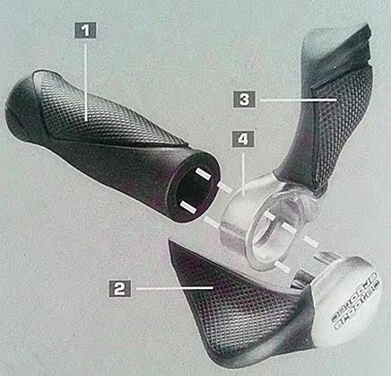 Poignées de vélo HUMPERT - Ref 2341033 Image 4