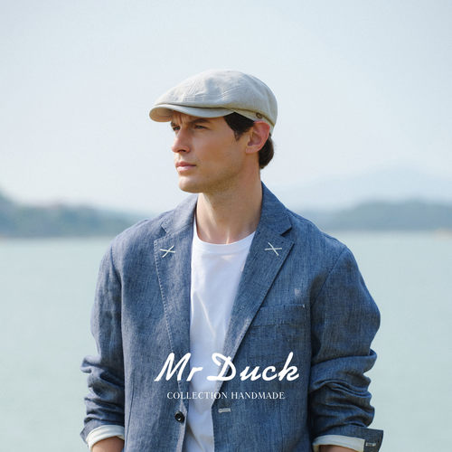 mrduck高阶手工舒适透气亚麻帽子