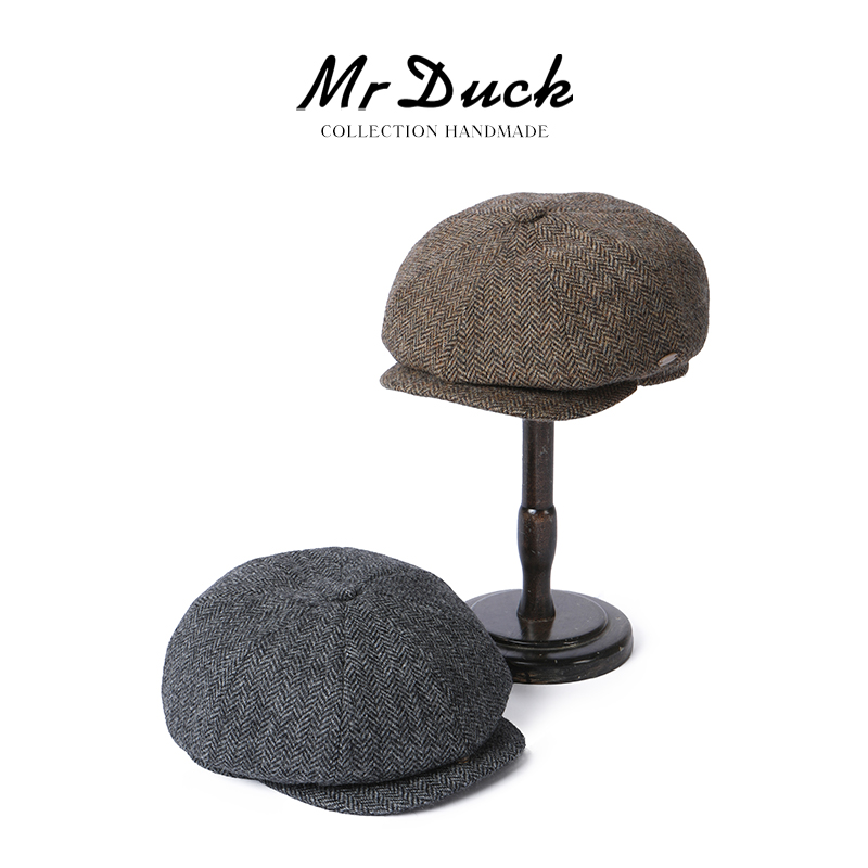 muduck英国AbrahamMoon报童帽