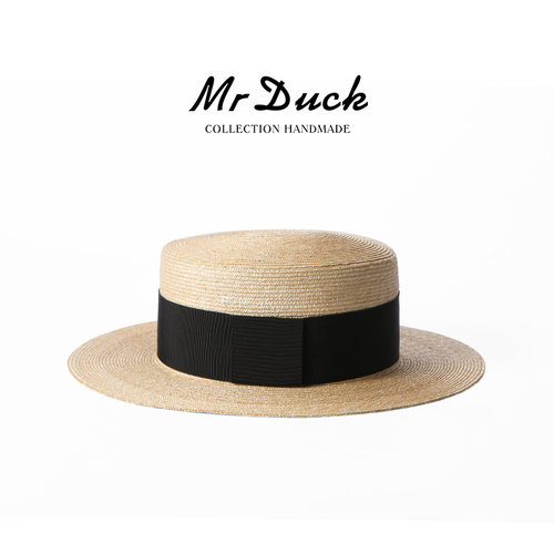 mrduck轻奢｜特细TIAN然麦杆草帽