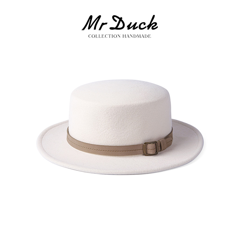 mrduck高级感穿搭平顶帽