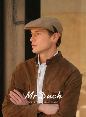 mrduck皇冠  高定英国Bower Roebuck鸭舌帽男 2026春前进帽