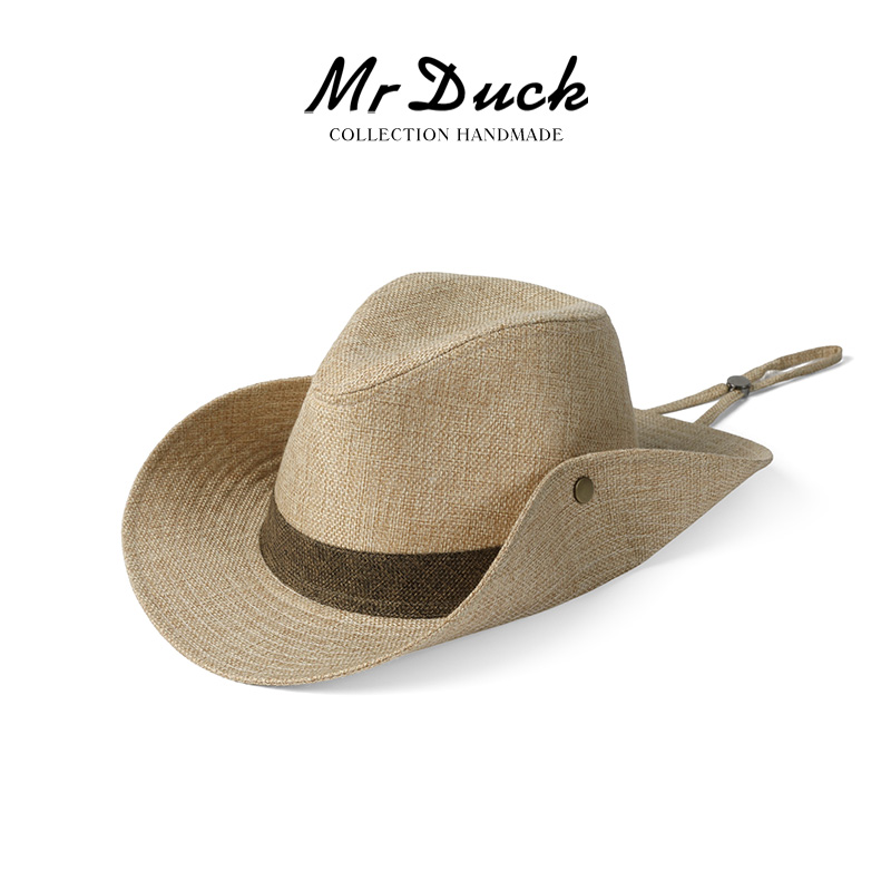 mrduck原野感户外西部牛仔帽