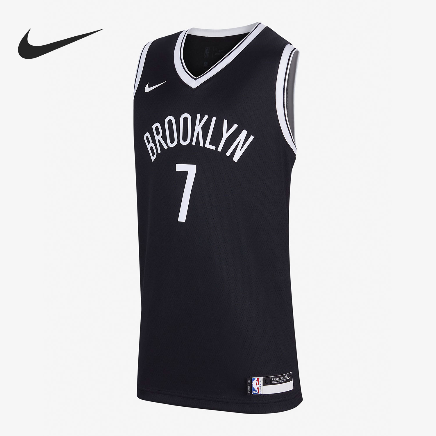 Nike/耐克正品布鲁克林篮网队 JERSEY 大童球衣DQ5400-011