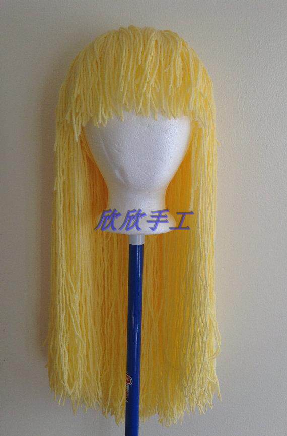 编织秋冬保暖毛线帽子