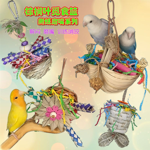 鹉林外传鹦鹉玩具觅食啃咬解闷