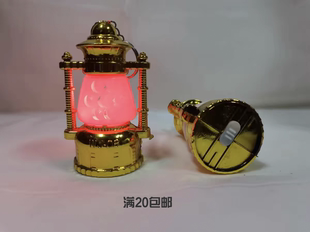 长明灯LED电子变色小宫灯随葬品摆件墓地下葬殡葬用品