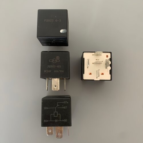 适用于中联吊车天义保险盒继电5插JQ202S -AED   24V五脚