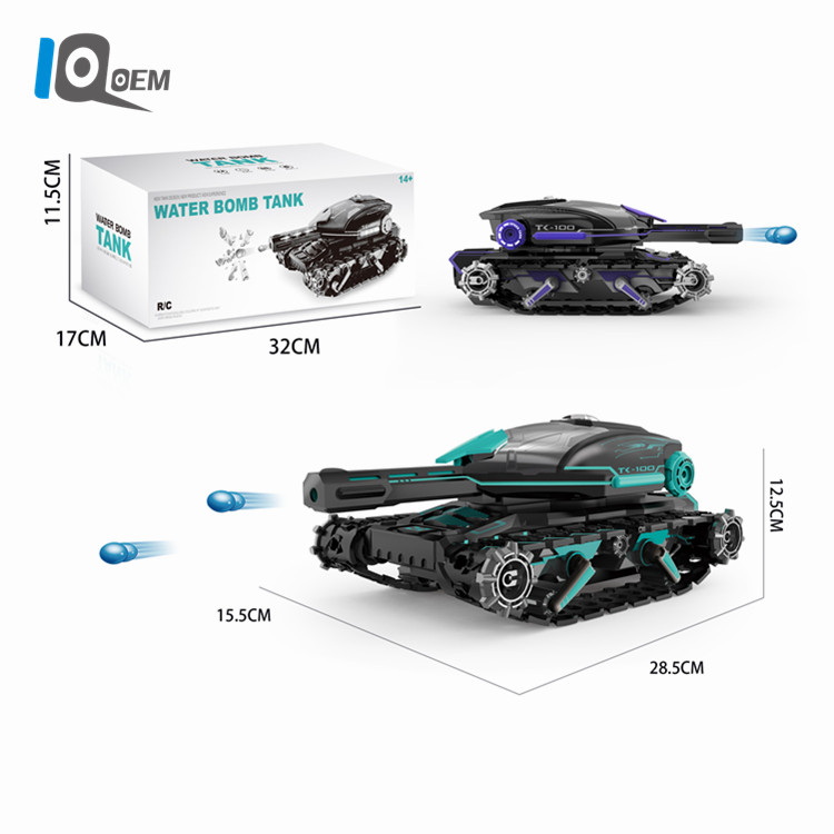 IQOEM一鸣 遥控坦克车手柄水弹坦克车玩具攀爬手势感应儿童玩具