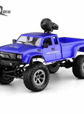 IQOEM WIFI带摄像手机控制遥控车四驱越野车RC皮卡攀爬车模型玩具