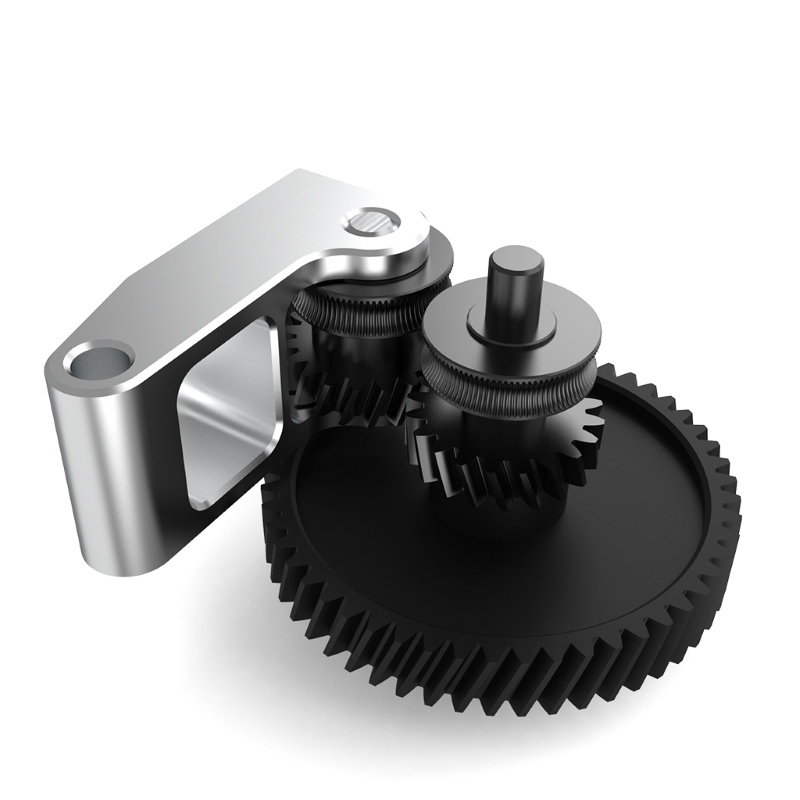 硬化钢纳米涂层一体齿轮FYSETC