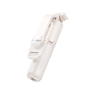 闪魔迷你自拍杆2025新款旅游便携式通用360度旋转拍照神器手持防抖稳定拍摄手机支架轻便vlog蓝牙落地三脚架