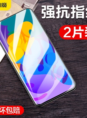 闪魔适用荣耀play9T钢化膜Play4t荣耀honor play4Pro蓝光play6tpor华为honorplay9t防指纹6T高清por灵敏por