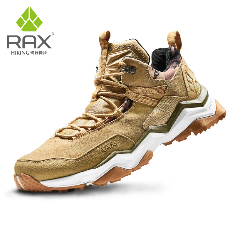 RAX登山鞋男女户外鞋 保暖透气 缓震爬山鞋防泼水徒步登山靴