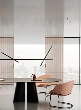 设计师Luceplan Across吊灯现代简约酒店餐厅咖啡厅工作室吧台灯