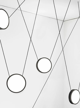 设计师Highwire吊灯极简创意客厅餐厅工作室展厅商店书房吊线灯