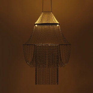 设计师La C吊灯复古创意酒店别墅宴会厅客厅餐厅吧台楼梯灯 Lampe