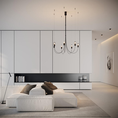 美式Harbour设计师Jumbo吊灯创意酒店别墅楼梯走廊客厅餐厅铁艺灯