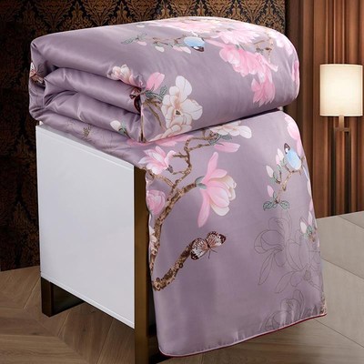 精品100%桑蚕丝单双人加厚秋冬