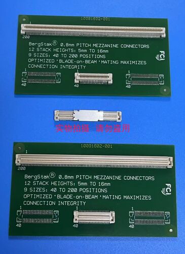 10139085-084402LF FCI 板对板  BergStak+™ 0.80mm Mezzanine