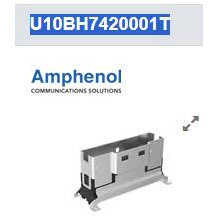 U10BH7420001T 安费诺 SlimSAS V/T X8 30U