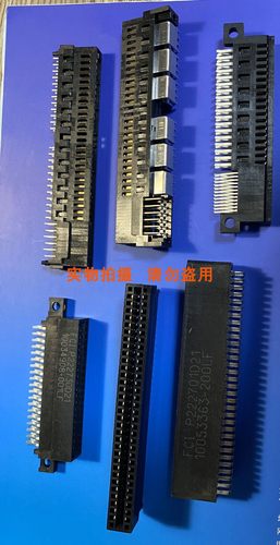 10046971-033LF 2*12P  24P 直 模块电源充电桩 金手指插槽