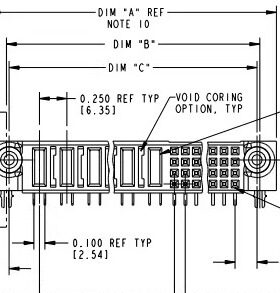 51761-10003212AALF FCI连接器 电源到板 PWRBLADE RAR 32S12P