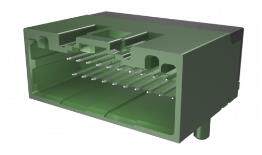 10168530-120KBLF 集管和线壳 WIRELOCK 20PIN HEADER TH