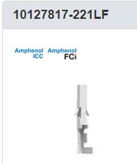 10127817-221LF FCI 线对板 电源 母端子 Brass Tin Plate, 16-22