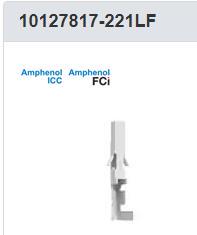 10134170-2220LF FCI 线对板 电源 Minitek® Pwr 4.2 HCC 母端子