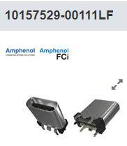 10157529-00111LF USB 3.2 Type C GEN 2 Receptacle SMT Dual Ro